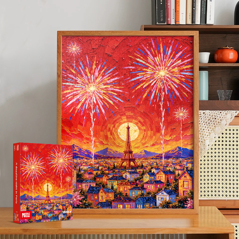 觸感膜巴黎的璀璨之夜